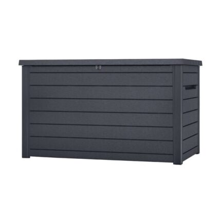 Keter Ontario XXL Deck Box – 870L – Anthracite Resin Storage Box